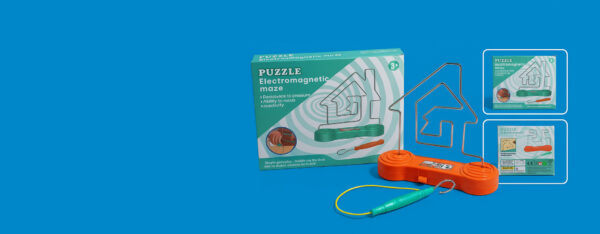Puzzle Electromagnet Maze Toy